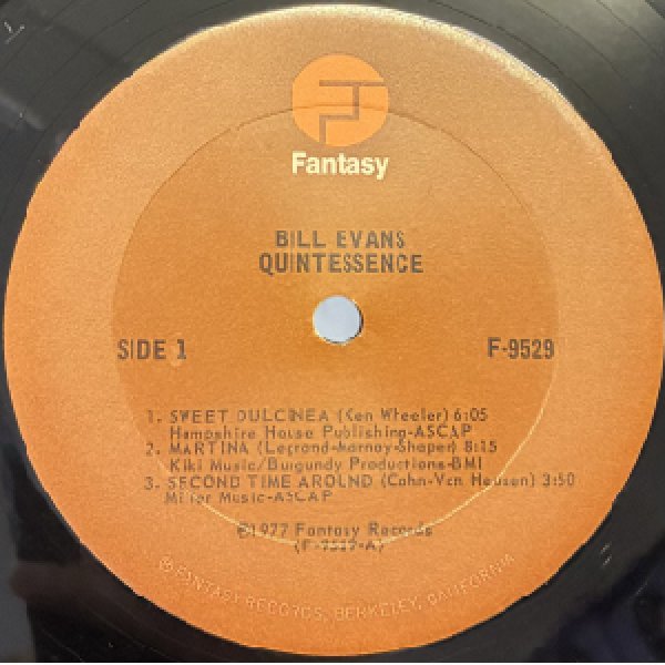 画像2: BILL EVANS -  QUINTESSENCE (2)
