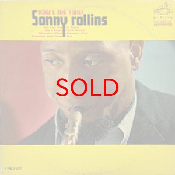 画像1: SONNY ROLLINS -  NOW'S THE TIME ! (1)