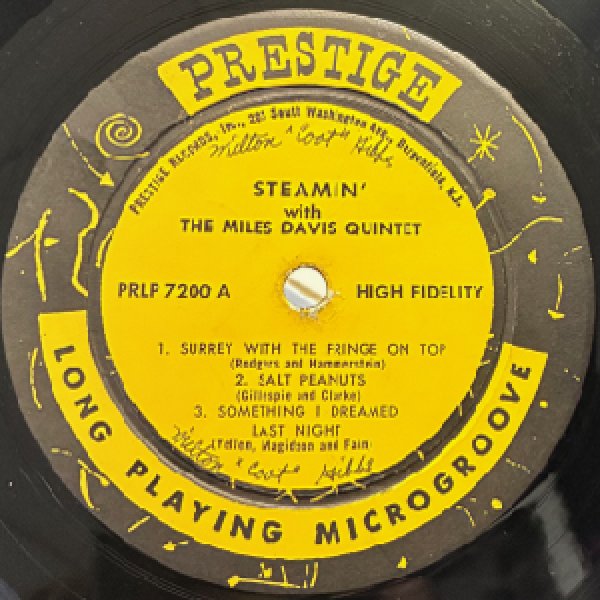 画像2: MILES DAVIS -  STEAMIN' (2)