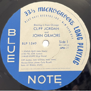 CLIFFORD JORDAN AND JOHN GILMORE - BLOWING IN FROM CHICAGO - Jazz